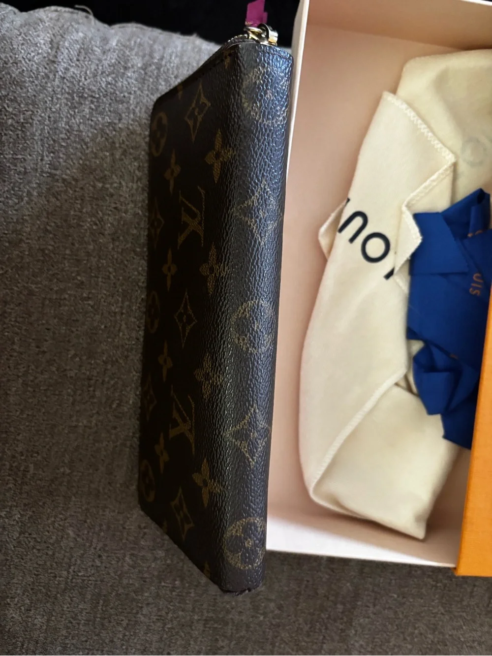 LOUIS VUITTON MONOGRAM CANVAS CLEMENCE WALLET